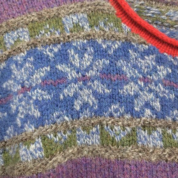 Rare Shetland Wool Fair Isle Sweater - Picture 7 of 9